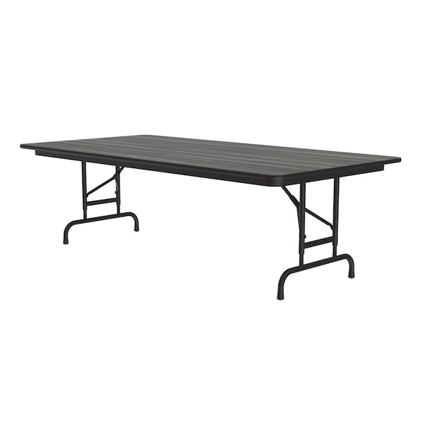 Correll CFA Adjustable HPL Folding Tables 36x72 New England Driftwood CFA3672PX-52 - main